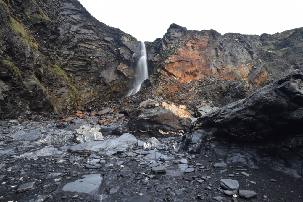 Pentargon Waterfall is a great walk in Cornwall for explorers, located near Bostcastle in Cornwall.