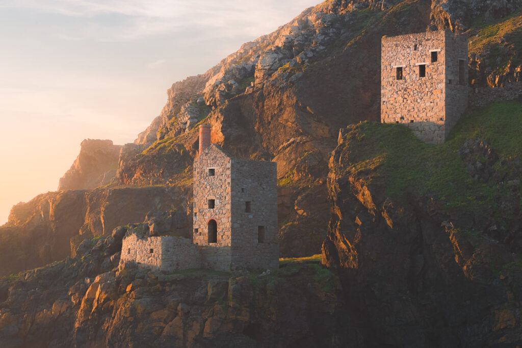 Botallack Mines. Cornwall, England