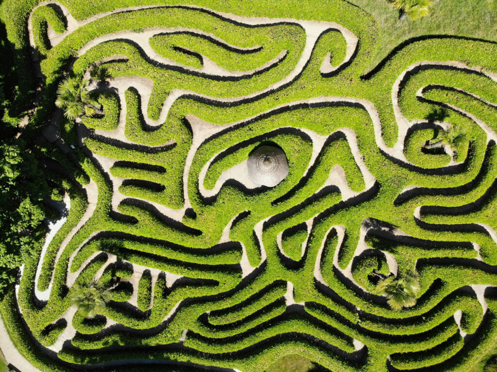 Glendurgan-Gardens-maze-from-the-air