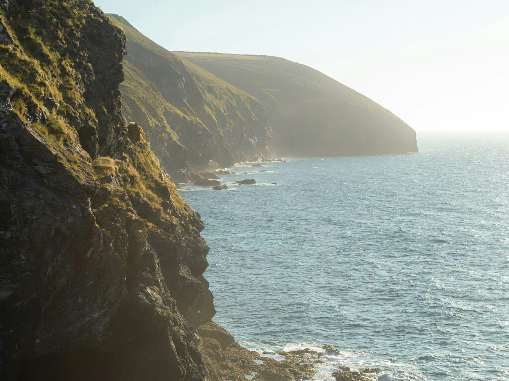 Stunning cliffs of St Agnes, highlighting the region's rich arts and heritage.